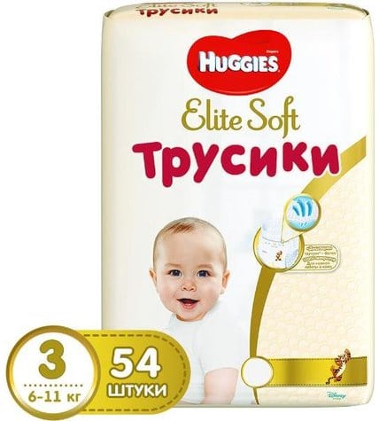 Трусики Huggies Elite Soft 3 (6-11 кг)