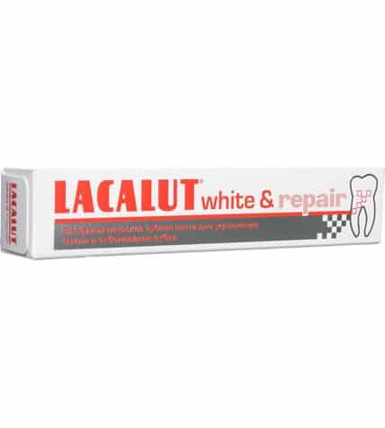 Зубная паста Lacalut white & repair отбеливающая