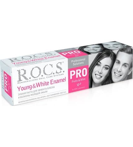 Зубная паста R.O.C.S. Pro Young & White Enamel