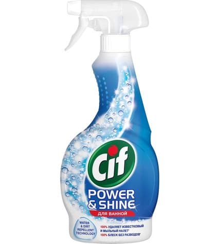 Чистящее средство Cif Power&Shine для ванной 500 мл