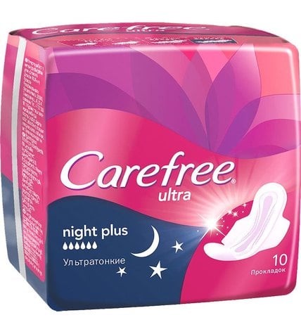 Прокладки Carefree Ultra Night Plus