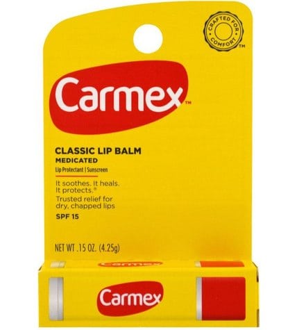 Бальзам для губ Carmex классический защита SPF-15 стик