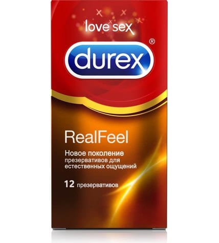 Презервативы Durex RealFeel