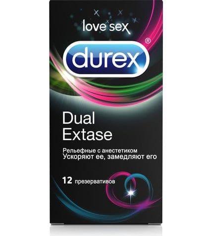 Презервативы Durex Dual Extase