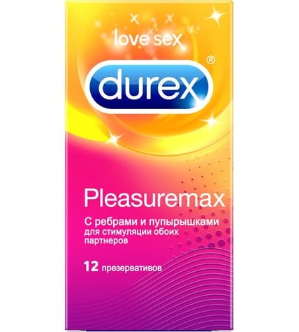 Презервативы Durex Pleasuremax