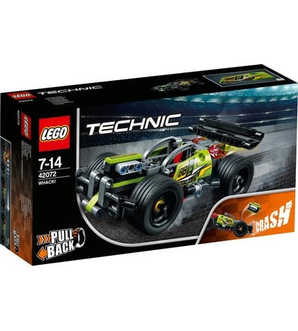 Конструктор Lego Technic 42072 Зеленый гоночный автомобиль 135 деталей