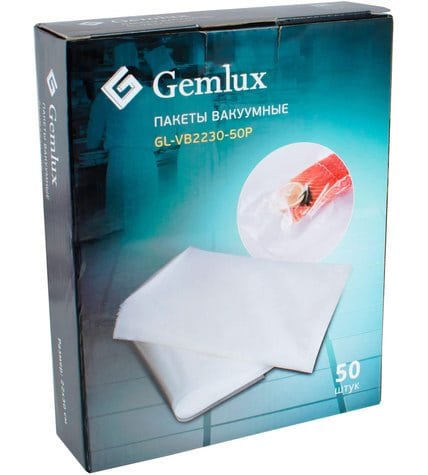 Пакеты вакуумные Gemlux GL-VB2230-50P 22 х 30 см 50 шт