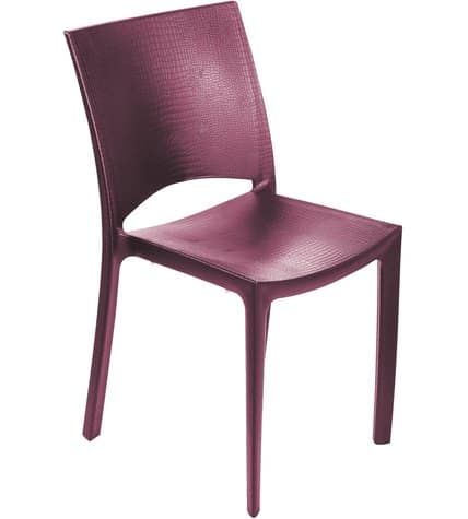 Кресло Cocco пластиковое красное