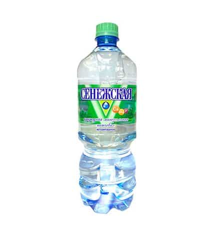 Вода минеральная Сенежская негазированная питьевая столовая 1 л