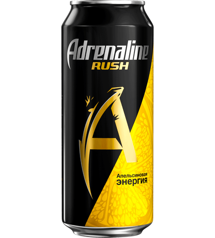 Напиток Adrenaline Rush Juicy Апельсиновая энергия 0,449 л