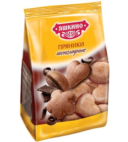 Пряники Яшкино шоколадные 350 г