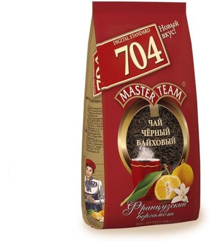 Чай черный Master Team 704 Standard Французский бергамот цейлонский байховый крупнолистовой с ароматом бергамота и ванили