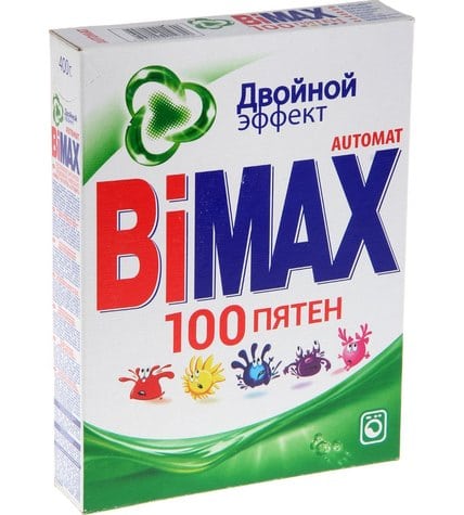 Стиральный порошок Bimax 100 Пятен автомат для цветного белья 400 г