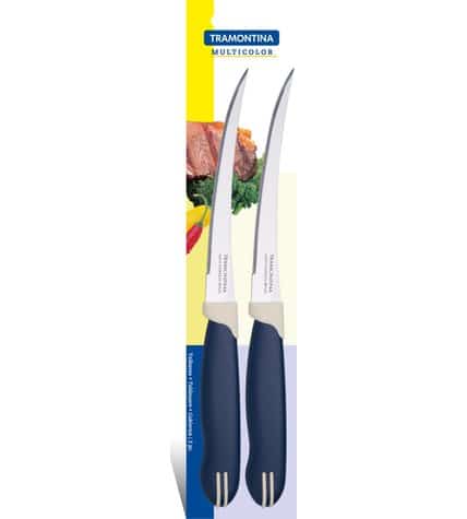 Нож для томатов Tramontina Multicolor 23512/215 12,5 см 2 шт