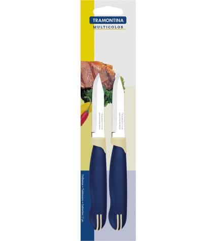 Нож для овощей Tramontina Multicolor 23511/213 7,5 см 2 шт