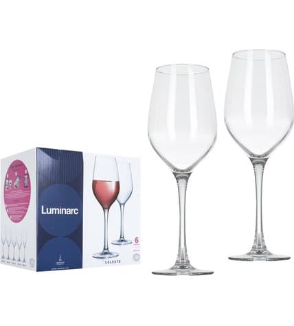Набор бокалов Luminarc Celeste для вина 270 мл 6 шт