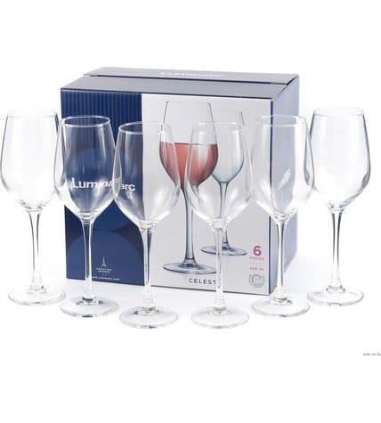 Набор бокалов Luminarc Celeste для вина 350 мл 6 шт