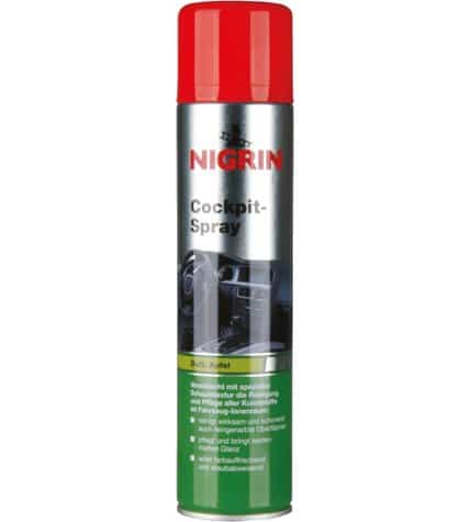 Очиститель Nigrin Cockpit-spray для пластика с ароматом яблока