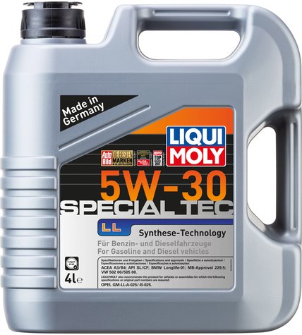 Масло Liqui Moly Special Tec LL 5W-30 моторное 4 л