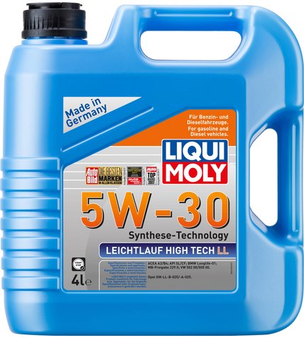 Масло Liqui Moly Leichtlauf High Tech LL 5W-30 моторное 4 л