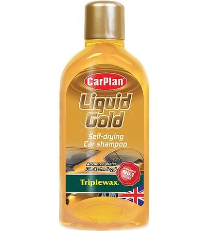 Автошампунь CarPlan Triplewax Liquid Gold быстросохнущий 1 л