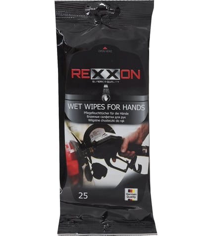 Влажные салфетки Rexxon для рук 25 шт