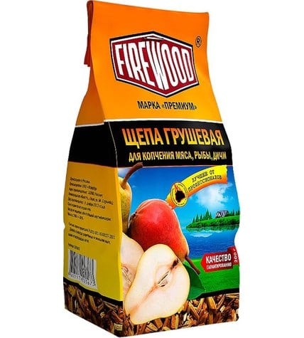 Щепа FireWood для копчения грушевая 200 г