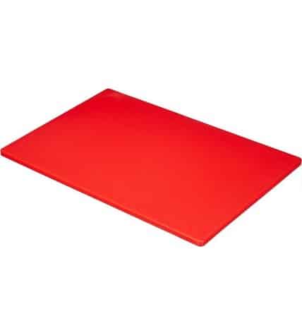 Разделочная доска Gastrorag 11218G-OL полиэтилен 45 х 30 см красная