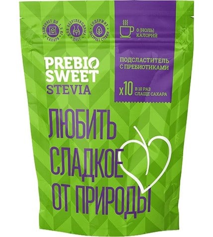 Столовый подсластитель Prebio Sweet Stevia с пребиотиками
