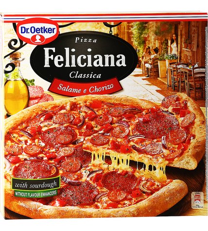 Пицца Dr.Oetker Feliciana салями и чорризо 320г