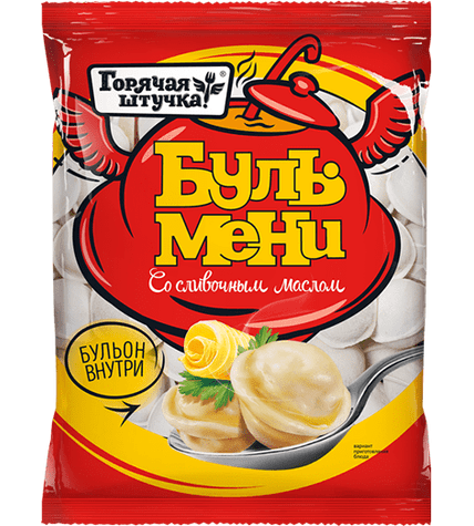 Бульмени Горячая штучка со сливочным маслом 430 г