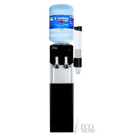 Кулер для воды напольный Ecotronic M40-LF black+silver с холодильником