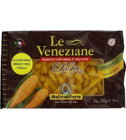 Макаронные изделия Le Veneziane спиральки кукурузные без глютена 250 г