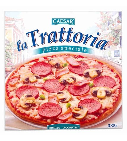 Пицца La Trattoria Ассорти замороженная 335 г
