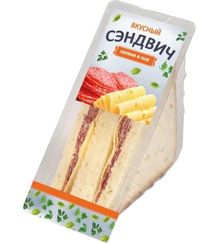 Сэндвич Русский Мороз салями и сыр замороженный