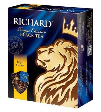 Чай зеленый Richard Royal Green в пакетиках 2 г 100 шт