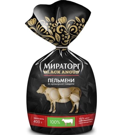 Пельмени Мираторг мраморная говядина