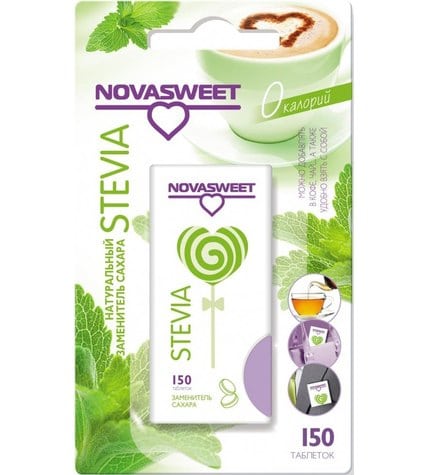 Сахарозаменитель Novasweet Stevia 150 таблеток