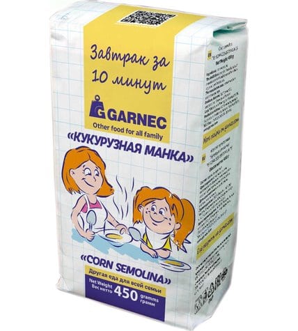 Манка Garnec кукурузная без глютена