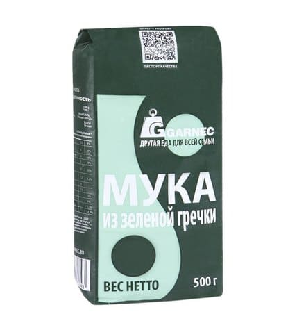 Мука Гарнец из зеленой гречки