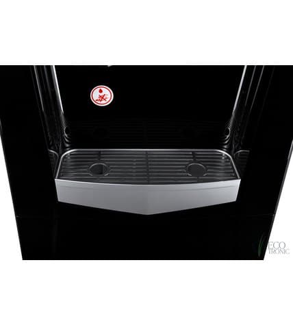 Кулер для воды напольный Ecotronic K21-LF black+silver с холодильником цена