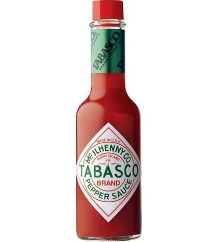 Соус Tabasco с красным перцем в стеклянной бутылке 60 мл