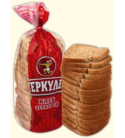 Хлеб Хлебный Дом Геркулес зерновой формовой нарезанный