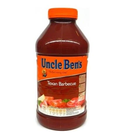 Соус Uncle Ben's Техасский барбекю с овощами в пластиковой бутылке 2,51 кг