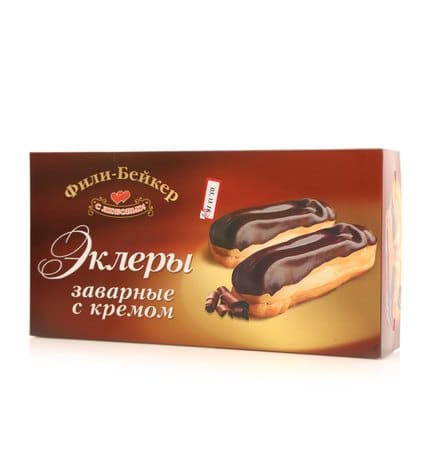 Эклеры Фили Бейкер заварные с кремом
