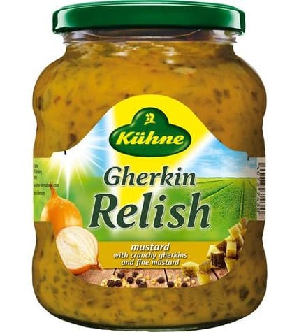 Соус Kühne Relish с огурцами и горчицей