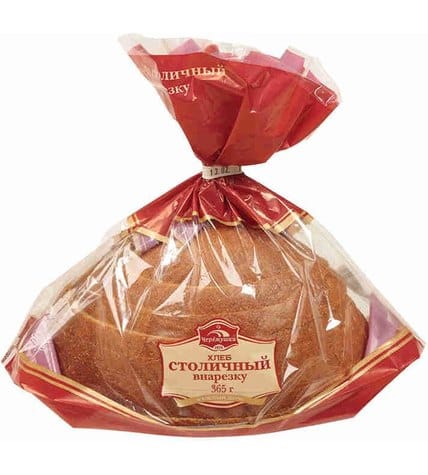 Хлеб Черемушки Столичный ржано-пшеничный формовой половинка нарезанный