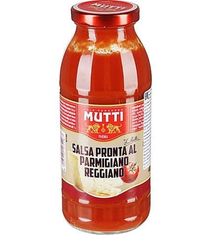 Соус Mutti томатный с сыром Пармиджано Реджано