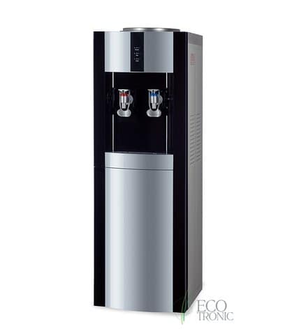 Кулер для воды напольный Ecotronic V21-LF black+silver с холодильником купить