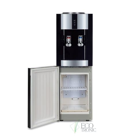 Кулер для воды напольный Ecotronic V21-LF black+silver с холодильником купить в Москве